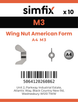 Simfix product label - 314AMA403-D