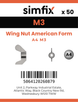 Simfix product label - 314AMA403-T