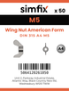 Simfix product label - 314AMA405-T