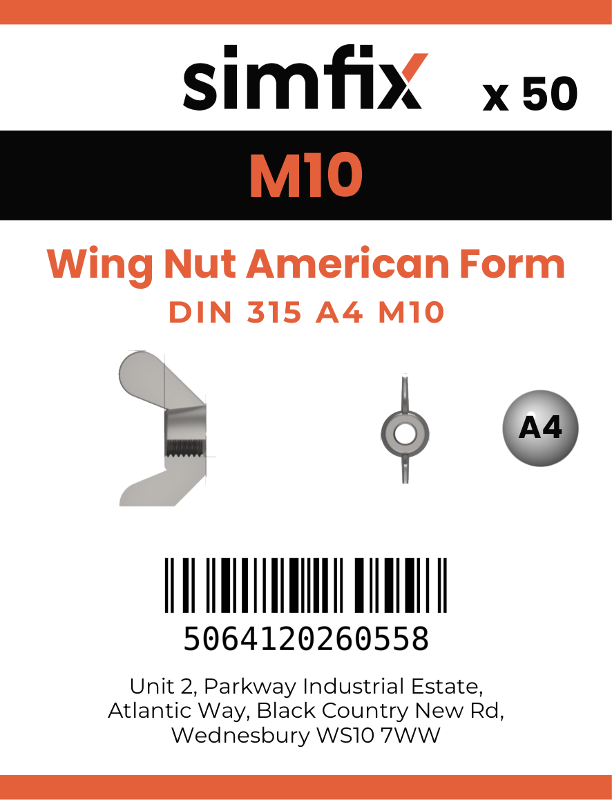 Simfix product label - 314AMA410-T