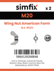 Simfix product label - 314AMA420-D