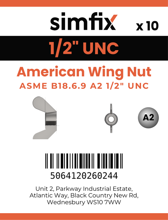 Simfix product label - 314UAMA212-D