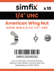 Simfix product label - 314UAMA214-D