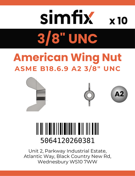 Simfix product label - 314UAMA238-D