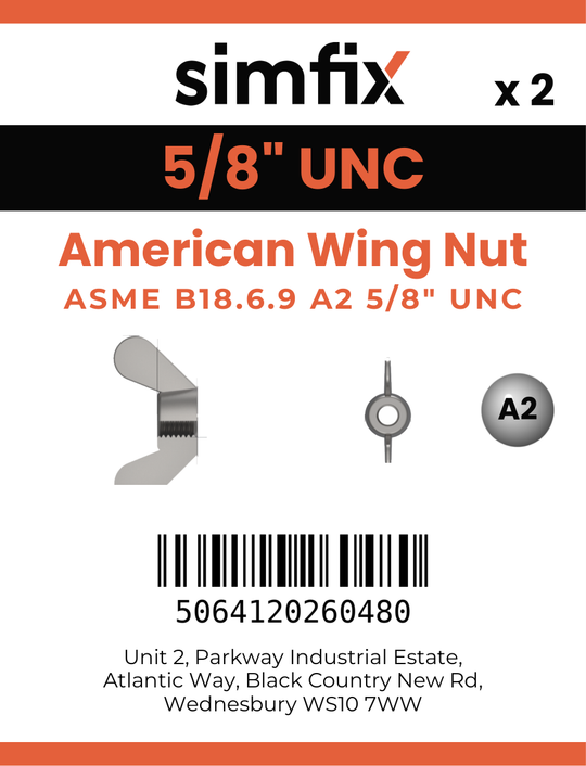 Simfix product label - 314UAMA258-D