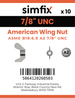 Simfix product label - 314UAMA278-D
