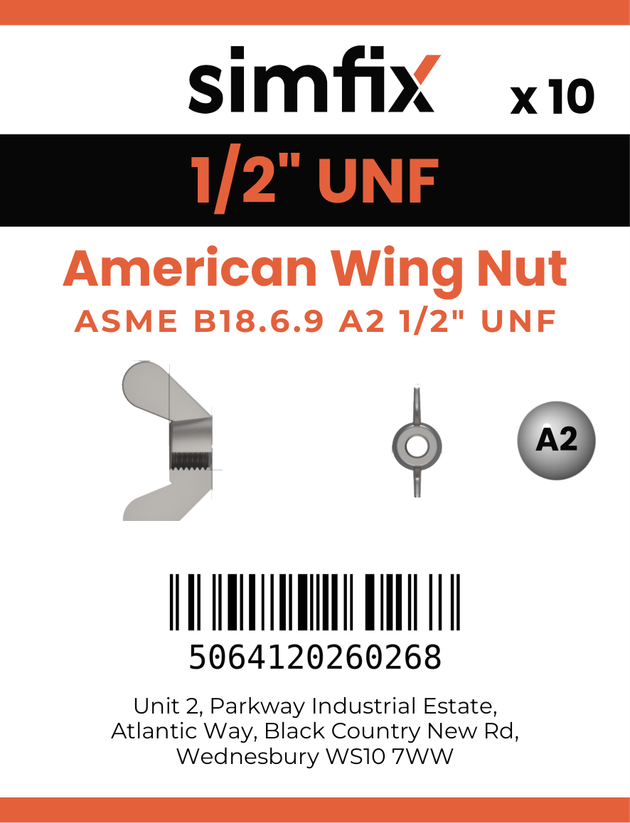Simfix product label - 314UFAMA212-D