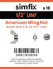 Simfix product label - 314UFAMA212-D