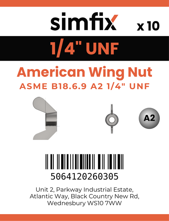 Simfix product label - 314UFAMA214-D