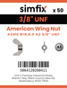 Simfix product label - 314UFAMA238-T