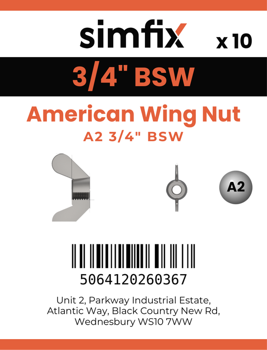 Simfix product label - 314WAMA234-D