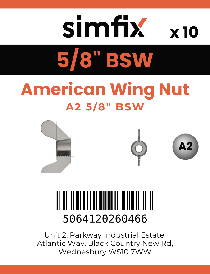 Simfix product label - 314WAMA258-D