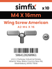 Simfix product label - 318AMA204016-D