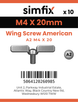 Simfix product label - 318AMA204020-D