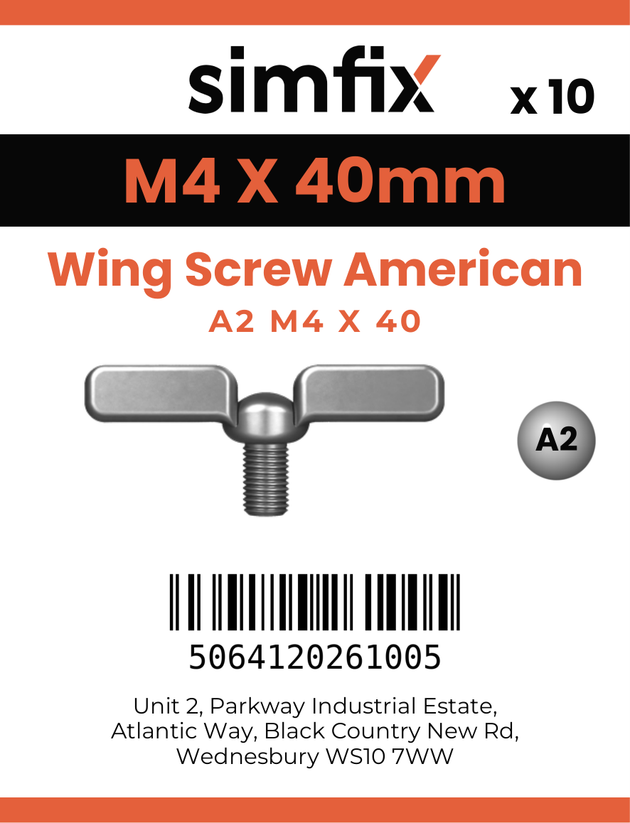 Simfix product label - 318AMA204040-D