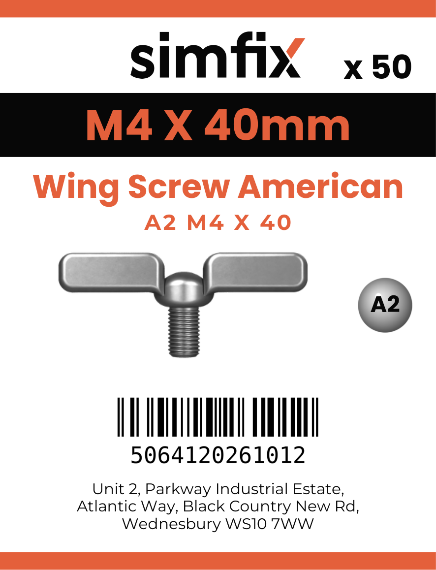Simfix product label - 318AMA204040-T
