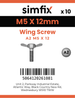 Simfix product label - 318AMA205012-D