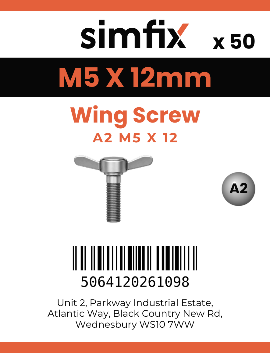 Simfix product label - 318AMA205012-T