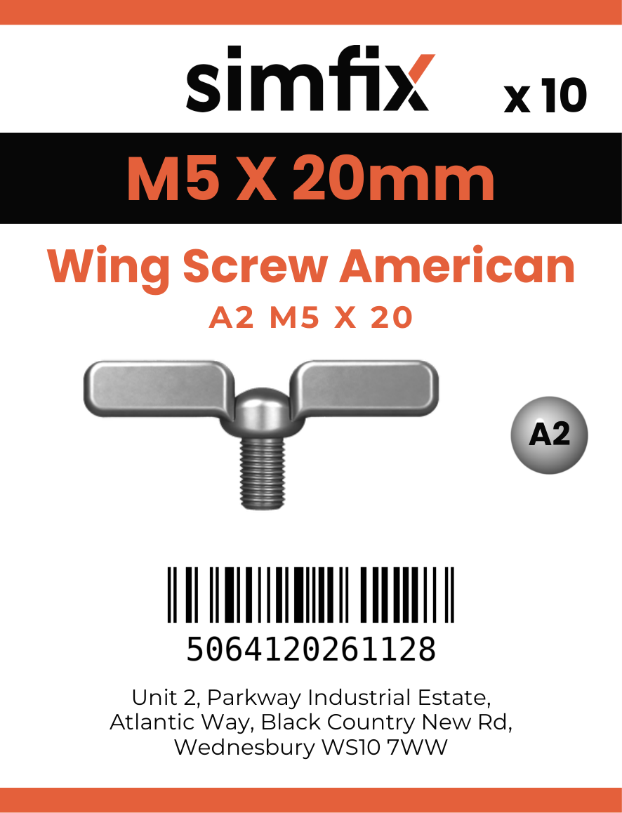 Simfix product label - 318AMA205020-D
