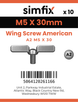Simfix product label - 318AMA205030-D