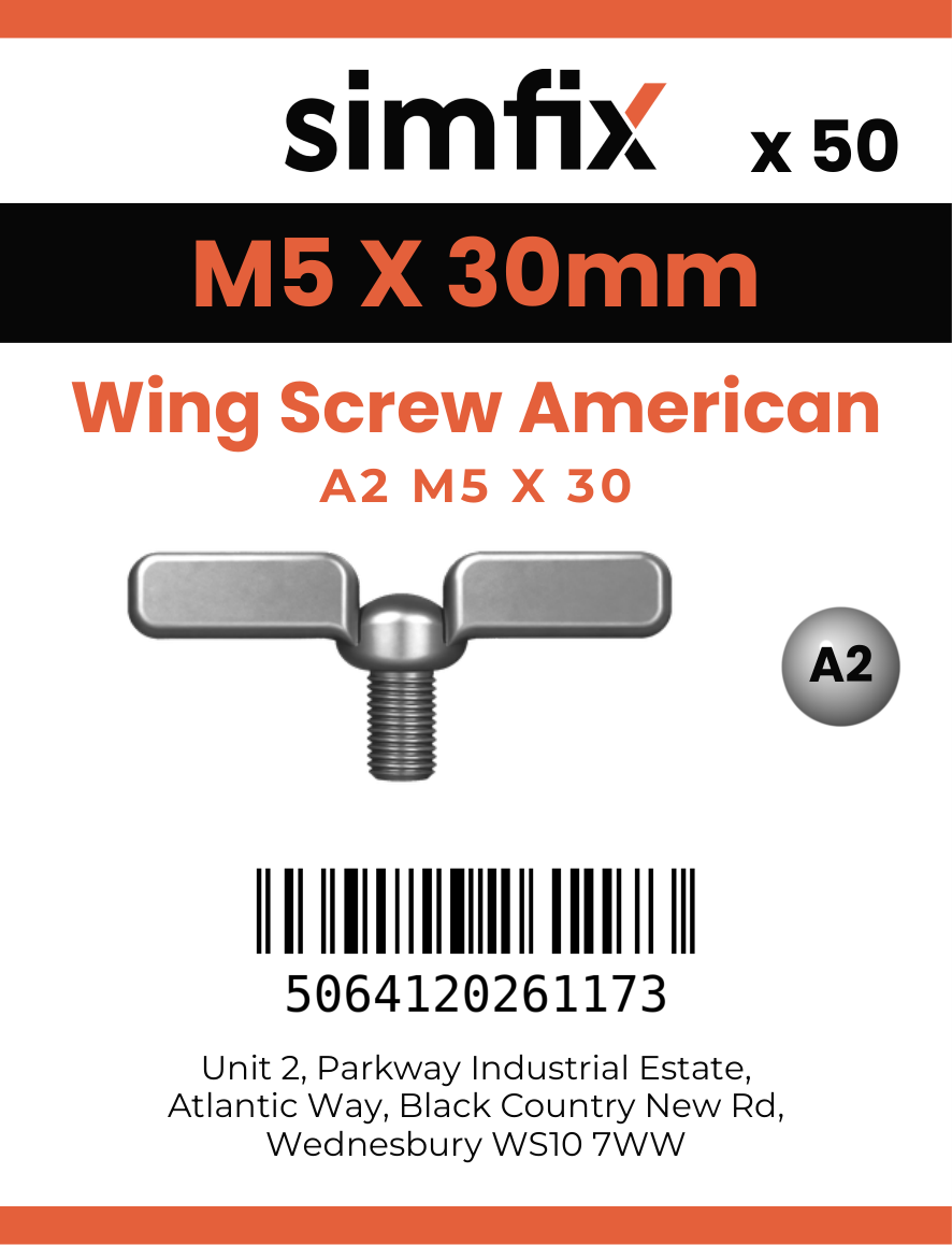 Simfix product label - 318AMA205030-T