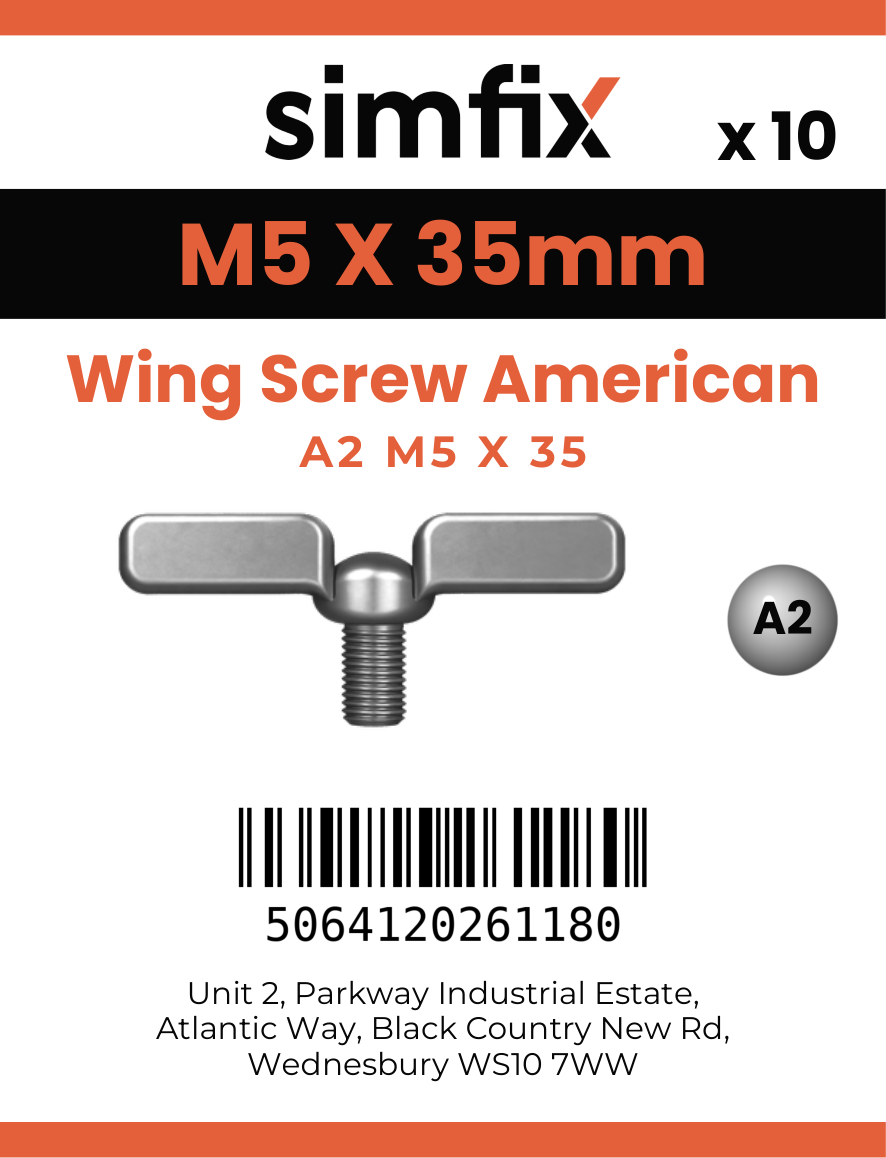 Simfix product label - 318AMA205035-D