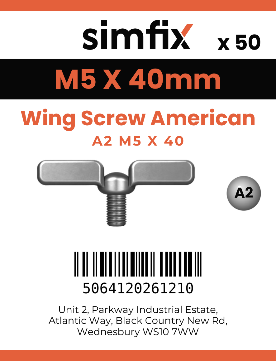 Simfix product label - 318AMA205040-T