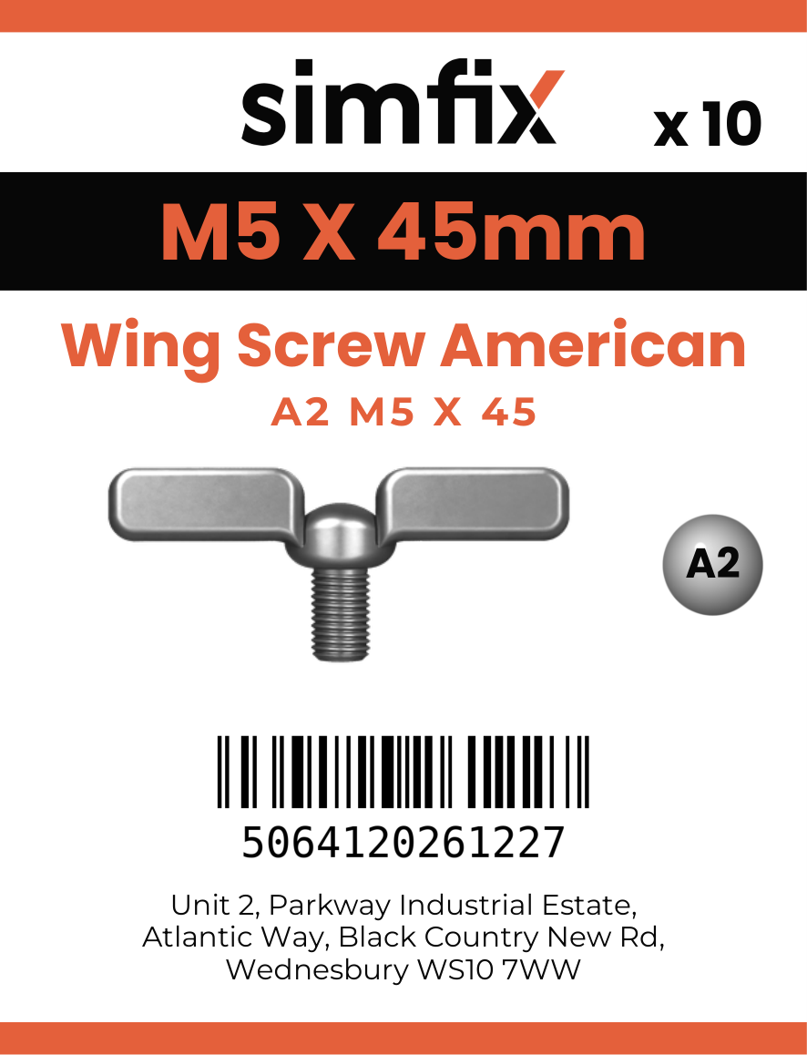 Simfix product label - 318AMA205045-D