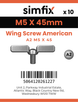 Simfix product label - 318AMA205045-D