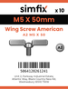 Simfix product label - 318AMA205050-D