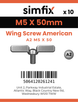 Simfix product label - 318AMA205050-D