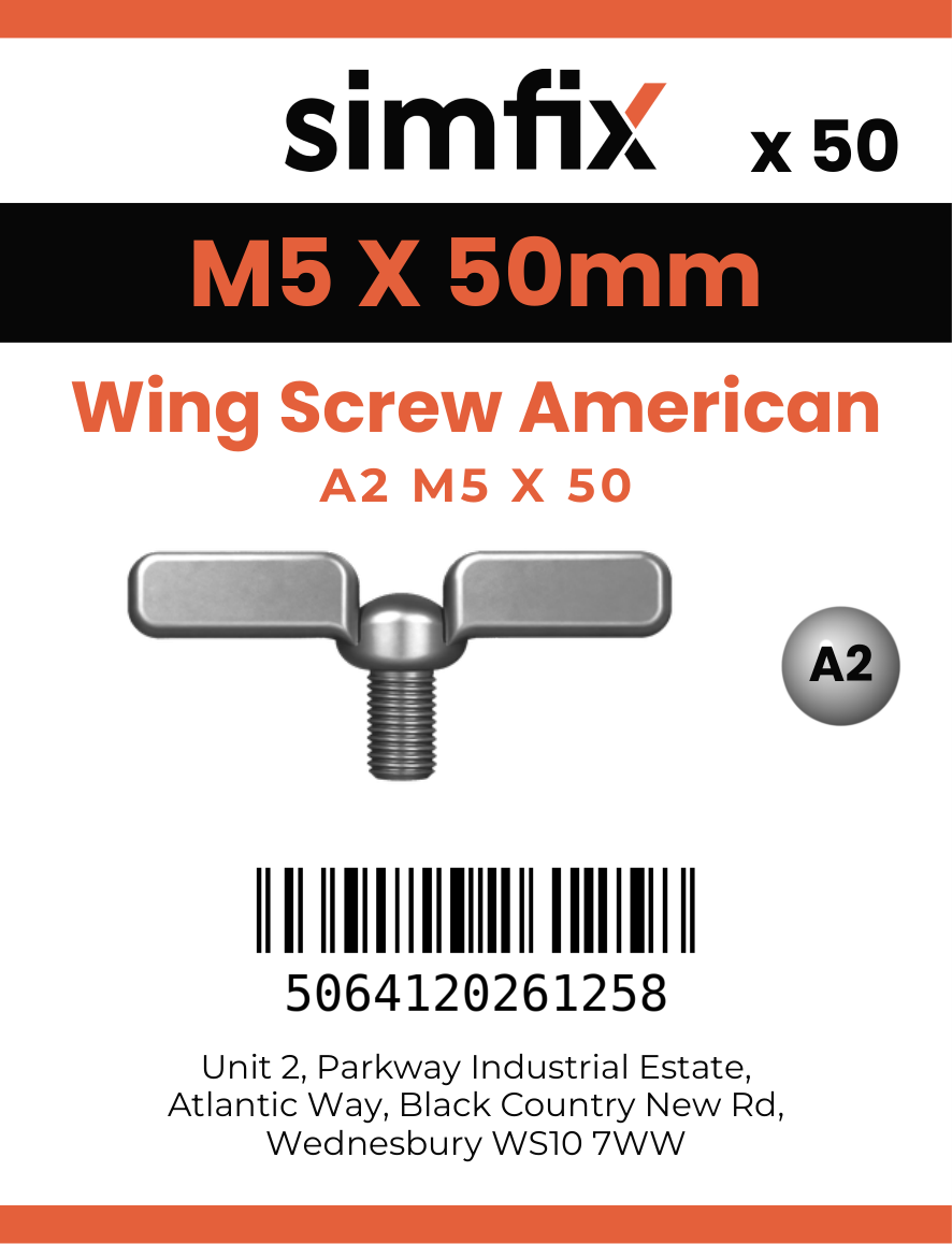 Simfix product label - 318AMA205050-T