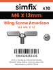 Simfix product label - 318AMA206012-D