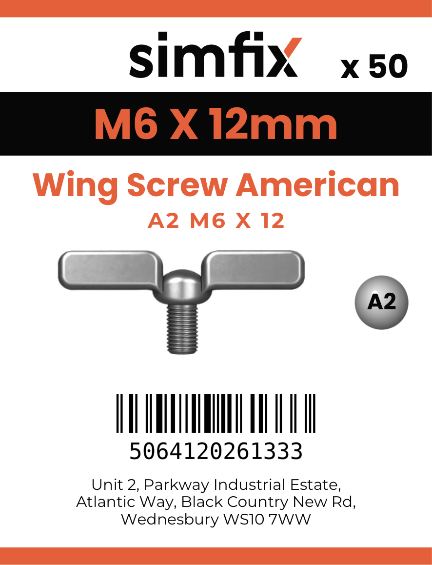 Simfix product label - 318AMA206012-T