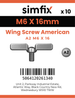 Simfix product label - 318AMA206016-D