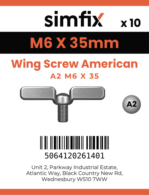 Simfix product label - 318AMA206035-D