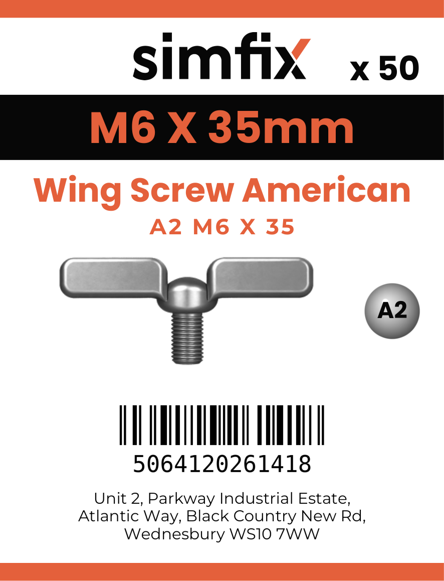 Simfix product label - 318AMA206035-T