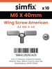 Simfix product label - 318AMA206040-D