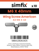 Simfix product label - 318AMA206040-D