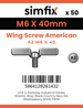 Simfix product label - 318AMA206040-T