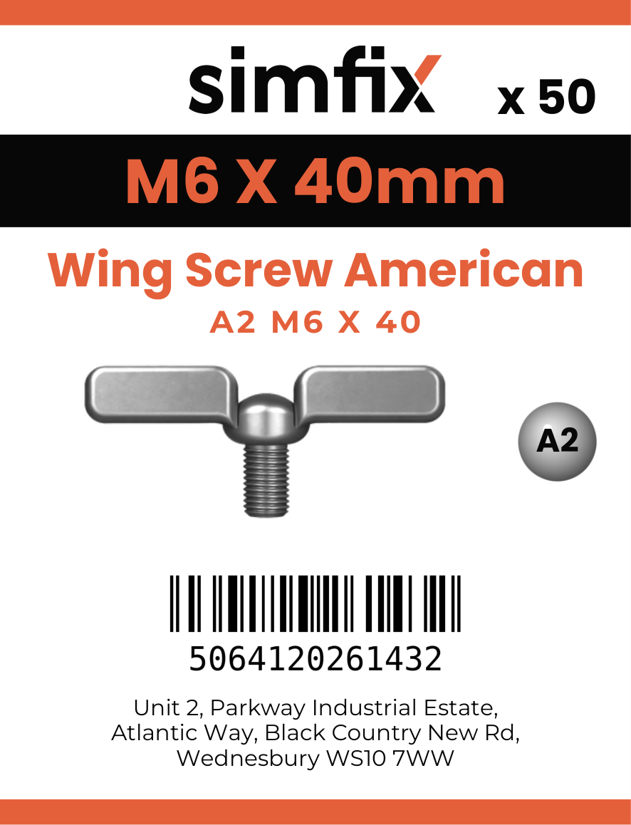 Simfix product label - 318AMA206040-T