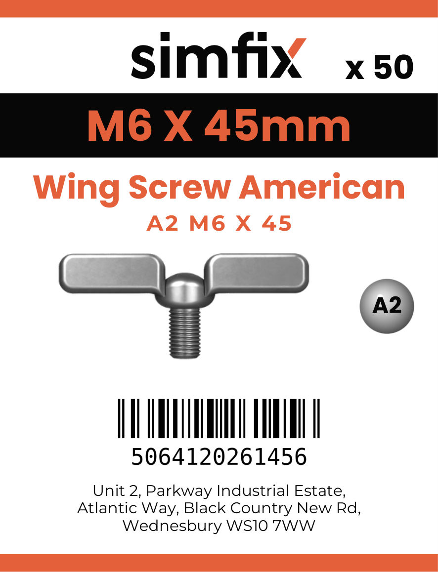 Simfix product label - 318AMA206045-T
