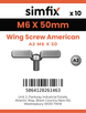 Simfix product label - 318AMA206050-D