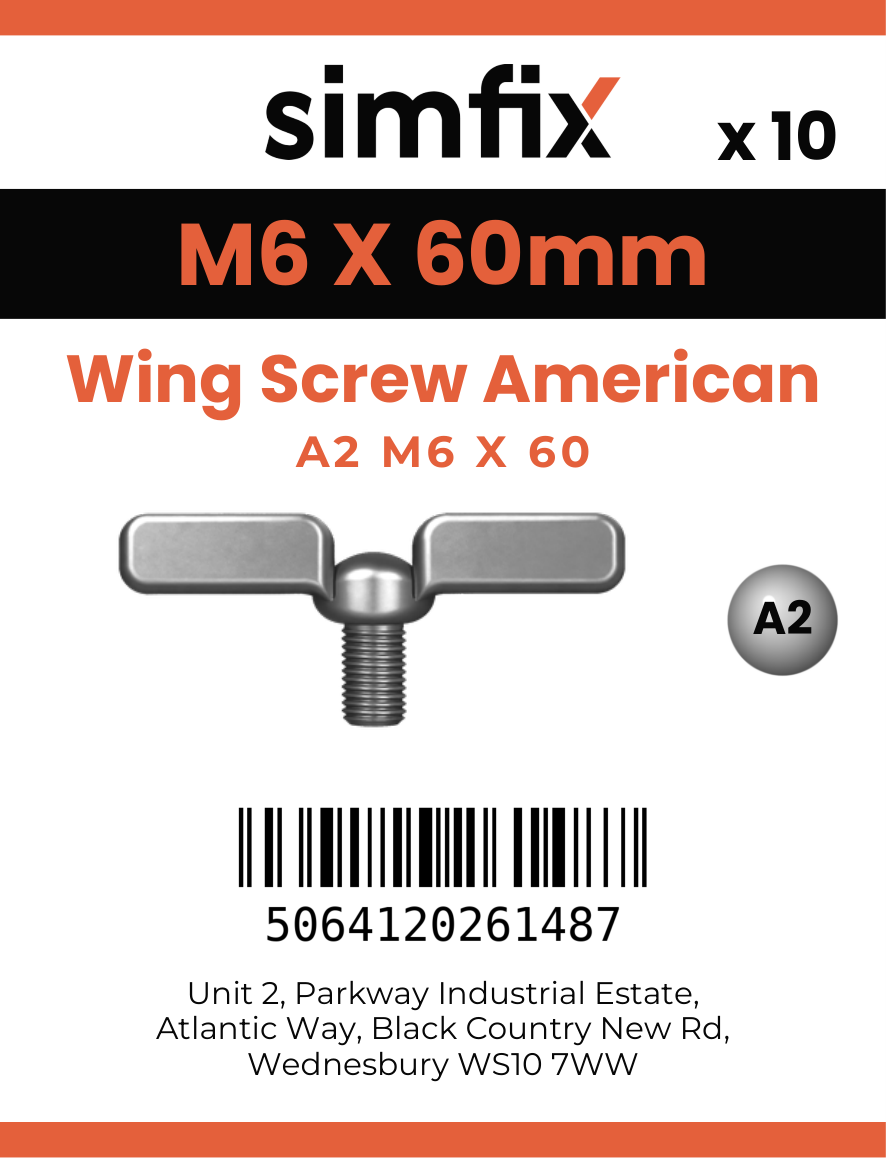 Simfix product label - 318AMA206060-D