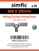 Simfix product label - 318AMA208035-D