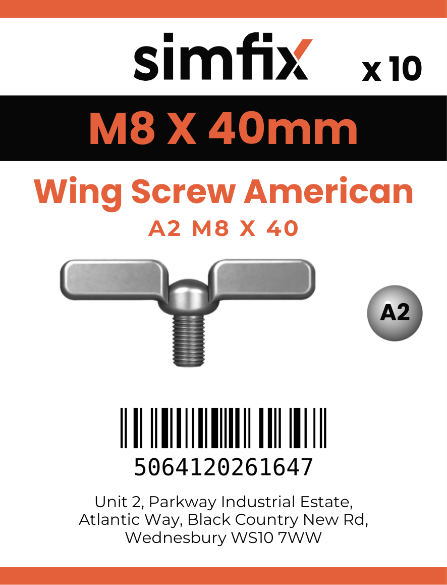 Simfix product label - 318AMA208040-D