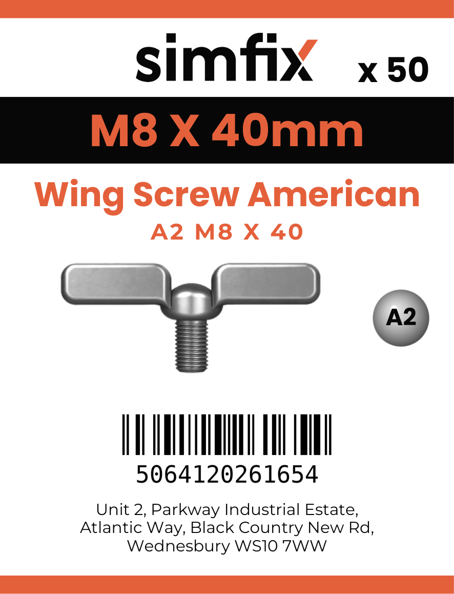 Simfix product label - 318AMA208040-T