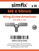 Simfix product label - 318AMA208050-D