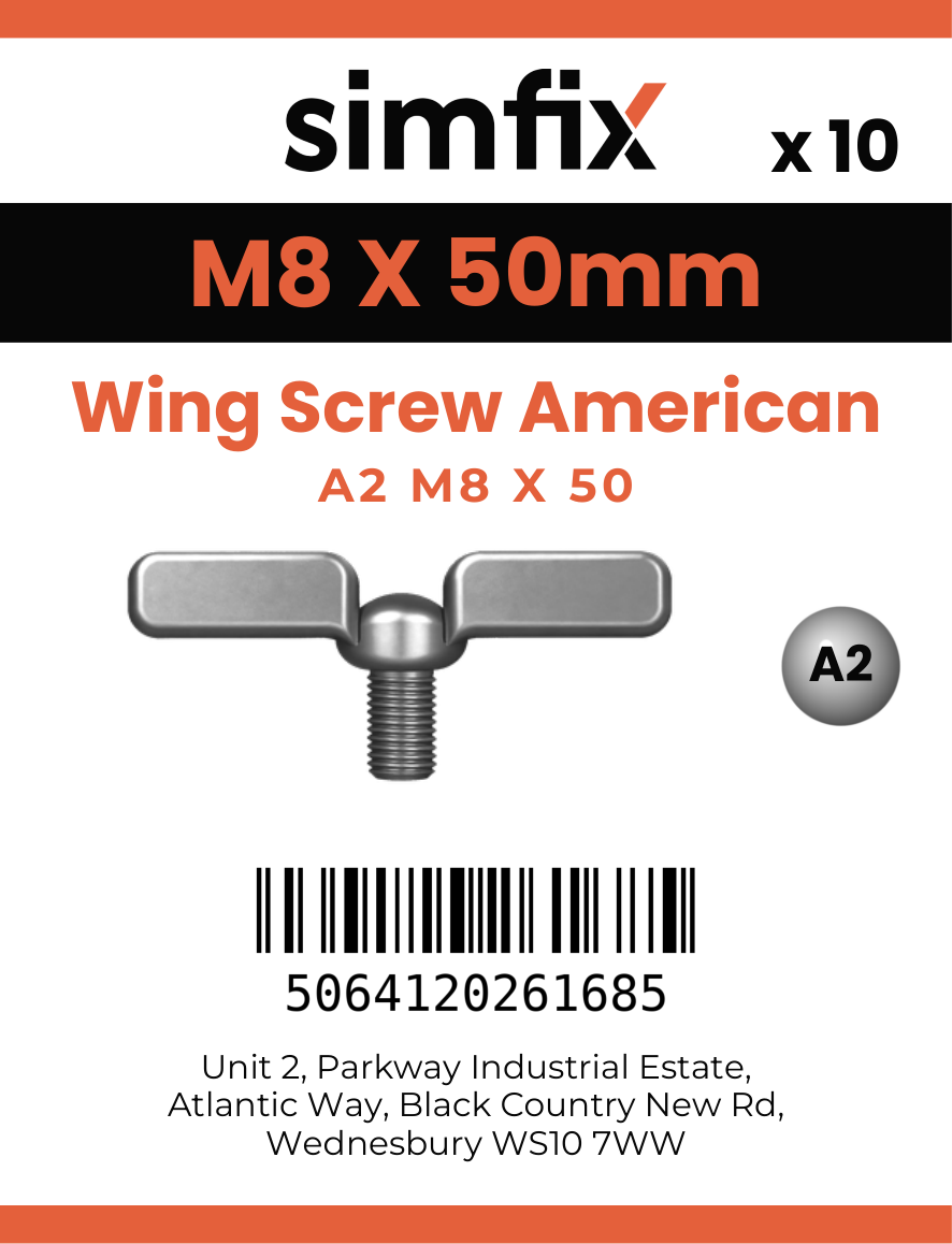 Simfix product label - 318AMA208050-D