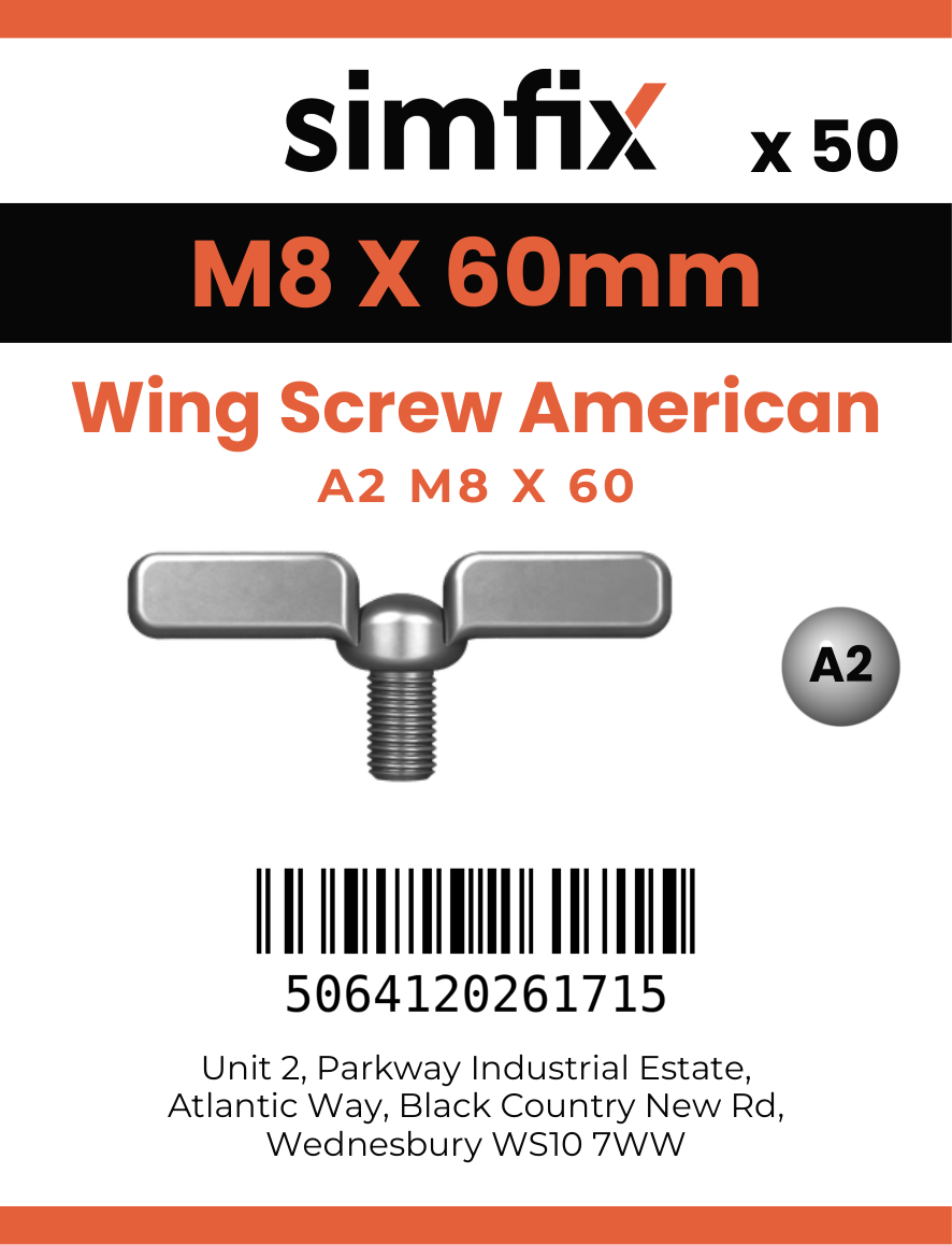 Simfix product label - 318AMA208060-T